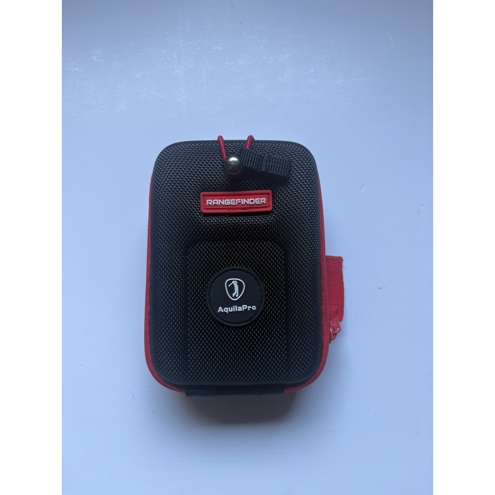 Aquila Pro Golf Rangefinder Black Red Case Only